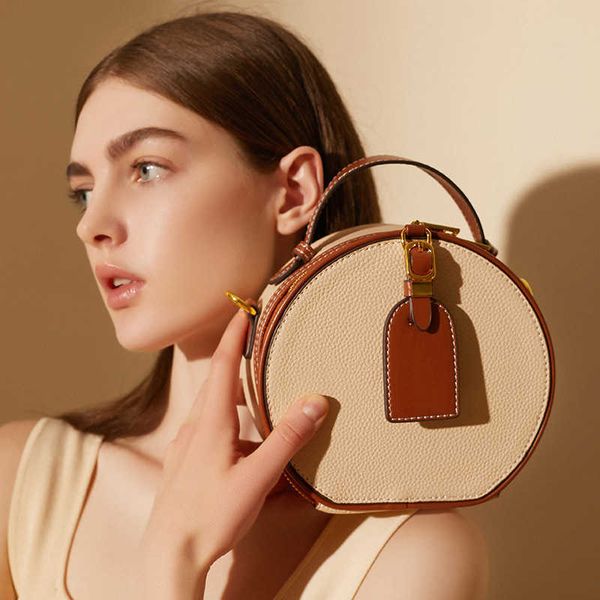 leather cowhide women's bag spring/summer layer cowhide pattern women's handheld shoulder cake women's bag
leather cowhide women's bag spring/summer layer cowhide pattern women's handheld shoulder cake women's bag