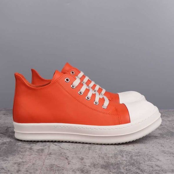 rick ro milk fragrant sole couple shoes fashion men's shoes high end leather thick sole elevated sports single shoes versatile round he 
rick ro milk fragrant sole couple shoes fashion men's shoes high end leather thick sole elevated sports single shoes versatile round he