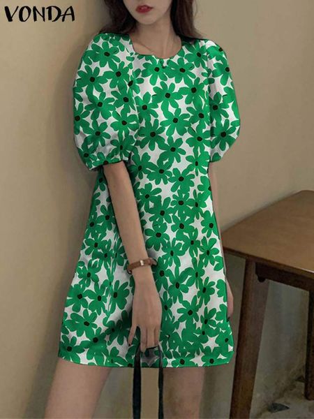 basic casual dresses summer party sundress vonda floral printed dress 2023 women vintage short puff sleeve loose mini vestidos bohemian robe, Black;gray
basic casual dresses summer party sundress vonda floral printed dress 2023 women vintage short puff sleeve loose mini vestidos bohemian robe, Black;gray