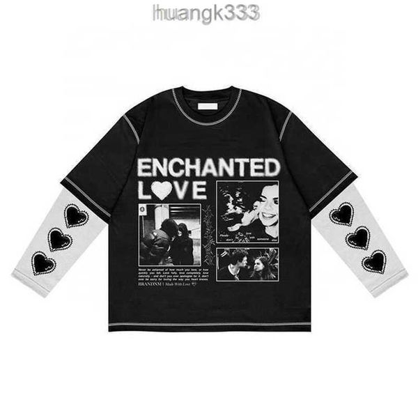 custom double layer long sleeve tee shirt 2 in 1 oversized cotton men dtg long sleeve t shirt, White;black
custom double layer long sleeve tee shirt 2 in 1 oversized cotton men dtg long sleeve t shirt, White;black