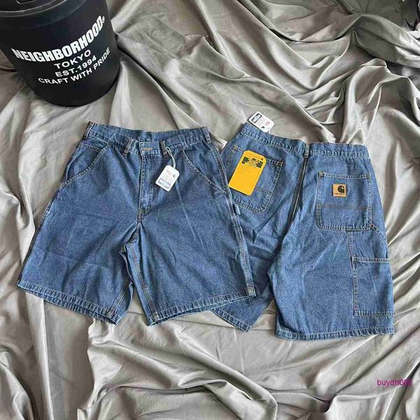men's jeans carhart b288 washed overalls jeans shorts cropped pants for men and women in summer ub8s, Blue
men's jeans carhart b288 washed overalls jeans shorts cropped pants for men and women in summer ub8s, Blue