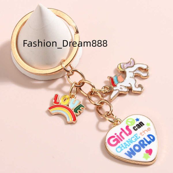 creative cartoon rainbow horse unicorn keychains pendant fashion zinc alloy keychain jewelry gift in bulk, Silver
creative cartoon rainbow horse unicorn keychains pendant fashion zinc alloy keychain jewelry gift in bulk, Silver