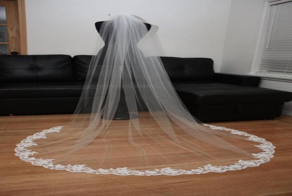 new arrival cathedral length wedding veil one layer white ivory champagne bridal veil with comb lace edge 961p1274994, Black
new arrival cathedral length wedding veil one layer white ivory champagne bridal veil with comb lace edge 961p1274994, Black