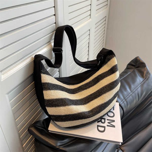 woven straw bag for women with large capacity new summer versatile single shoulder crossbody bag cloth bag texture dumpling bag
woven straw bag for women with large capacity new summer versatile single shoulder crossbody bag cloth bag texture dumpling bag