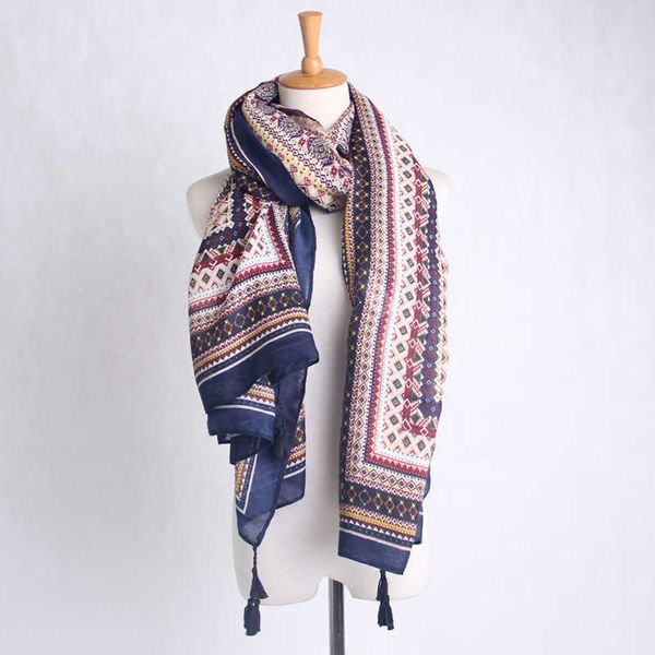 ethnic new style totem scarf bohemian tassel print cotton and hemp scarf shawl versatile and warmb6eb, Red;brown
ethnic new style totem scarf bohemian tassel print cotton and hemp scarf shawl versatile and warmb6eb, Red;brown