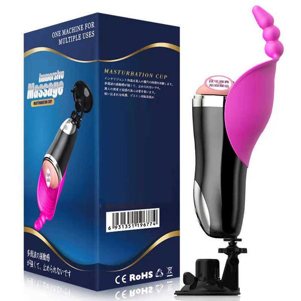 wanle egg cup men's aircraft rear vibration device fully automatic sucking oral products
wanle egg cup men's aircraft rear vibration device fully automatic sucking oral products