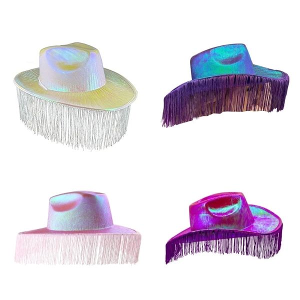 cloches vintage fedora hat felt ladies cowboy hats with tassel decor western style bonnet men's color hat 230627, Blue;gray
cloches vintage fedora hat felt ladies cowboy hats with tassel decor western style bonnet men's color hat 230627, Blue;gray
