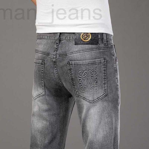 men's jeans designer hong kong high-end autumn brand jeans men's slim fit straight elastic pants 2022 embroidered tm95, Blue
men's jeans designer hong kong high-end autumn brand jeans men's slim fit straight elastic pants 2022 embroidered tm95, Blue