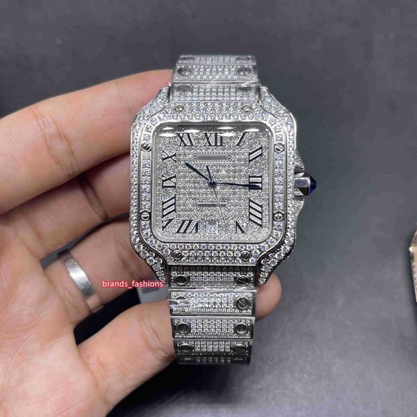 men's ice diamonds silver stainless steel case full diamond shine good automatic watch, Slivery;golden
men's ice diamonds silver stainless steel case full diamond shine good automatic watch, Slivery;golden