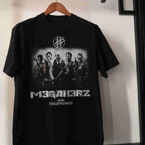 men's 250g washed and worn t-shirt short sleeve high street rock band china-chic printed hip-hop, White;black
men's 250g washed and worn t-shirt short sleeve high street rock band china-chic printed hip-hop, White;black