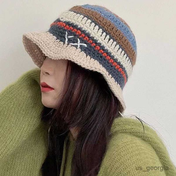 caps striped knitted beanies hats for women colorful handmade crochet cap winter warm knitted beanies caps bonnet r230628, Blue;gray
caps striped knitted beanies hats for women colorful handmade crochet cap winter warm knitted beanies caps bonnet r230628, Blue;gray