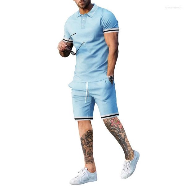 casual men's set summer polo shirt+shorts set men tracksuit streetwear short sleeve 2 pieces set mens sports suit clothes, Gray
casual men's set summer polo shirt+shorts set men tracksuit streetwear short sleeve 2 pieces set mens sports suit clothes, Gray