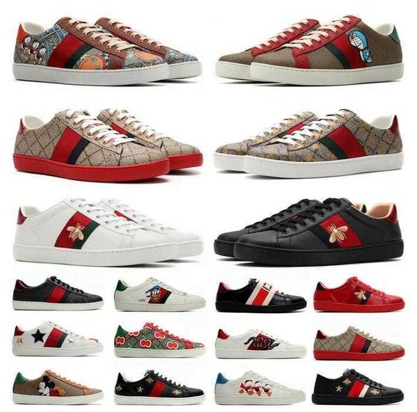 designer men women casual shoes bee snake tiger sneakers chaussures genuine leather shoe embroidery classic trainers python sneaker, Black
designer men women casual shoes bee snake tiger sneakers chaussures genuine leather shoe embroidery classic trainers python sneaker, Black