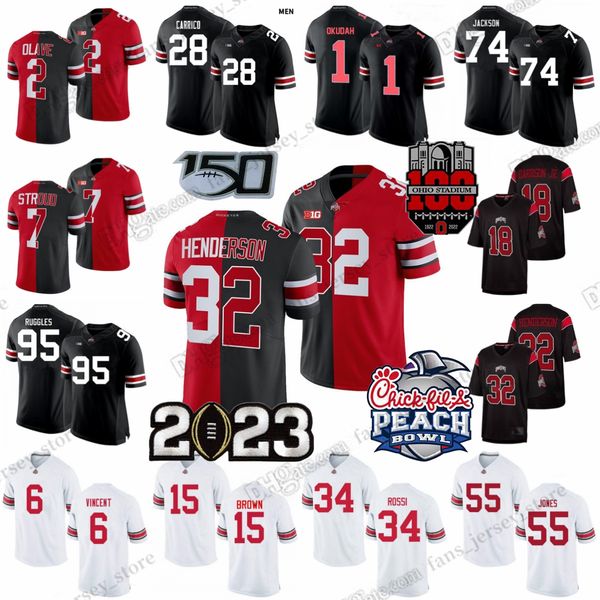 custom ncaa college ohio state buckeyes football jerseys matthew jones jayden ballard noah ruggles sevyn banks taron vincent devin brown cus, Black
custom ncaa college ohio state buckeyes football jerseys matthew jones jayden ballard noah ruggles sevyn banks taron vincent devin brown cus, Black