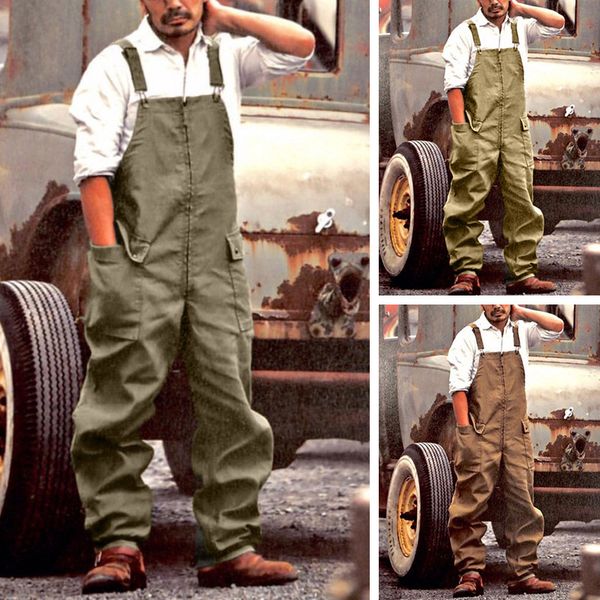 men's jeans american retro overalls summer solid color workwear pants loose large size casual vintage mens cargo jumpsuit 230628, Blue
men's jeans american retro overalls summer solid color workwear pants loose large size casual vintage mens cargo jumpsuit 230628, Blue
