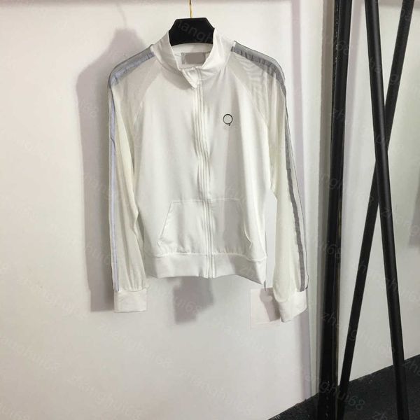 23ss womens jacket womens designer clothing reflective strip mesh breathable spliced long sleeve zipper jacket women clothes, Black;brown
23ss womens jacket womens designer clothing reflective strip mesh breathable spliced long sleeve zipper jacket women clothes, Black;brown