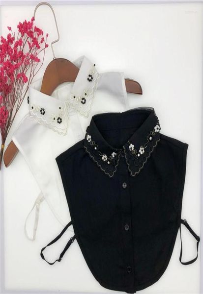 bow ties linbaiway women shirt handmade beads fake lapel neck collar false turn down detachable collars clothes accessories3847302, Black;gray
bow ties linbaiway women shirt handmade beads fake lapel neck collar false turn down detachable collars clothes accessories3847302, Black;gray