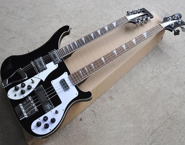 black 124 strings double neck electric guitar with chrome hardwarewhite pickguardcan be customized8152855
black 124 strings double neck electric guitar with chrome hardwarewhite pickguardcan be customized8152855