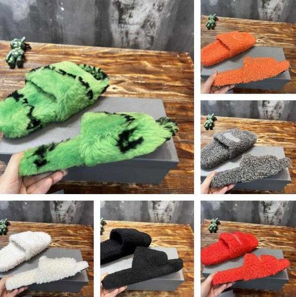 slide allover furry sandal wool shearling slippers designer women cities paris letter fashion embroidery recycled fur plush winter slide, Black
slide allover furry sandal wool shearling slippers designer women cities paris letter fashion embroidery recycled fur plush winter slide, Black