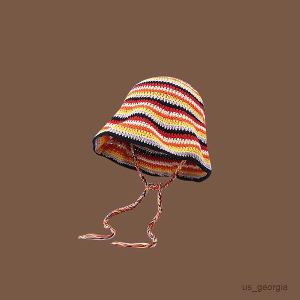 caps new bucket hat soft knitted women female stripe knit stripe vacation streetwear painter autumn winter hat r230628, Blue;gray
caps new bucket hat soft knitted women female stripe knit stripe vacation streetwear painter autumn winter hat r230628, Blue;gray