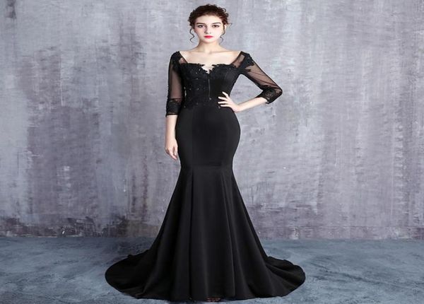 black mermaid long wedding dresses with 34 sleeves 2019 new elegant beaded lace illusion sleeves women non white bridal gowns7093866
black mermaid long wedding dresses with 34 sleeves 2019 new elegant beaded lace illusion sleeves women non white bridal gowns7093866