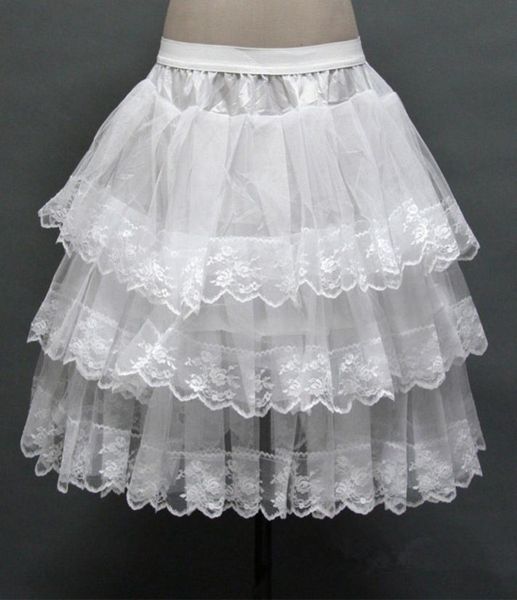3 layers hoopless lace petticoat women short petticoats a line underskirt bridal crinoline petticoat2617383, White
3 layers hoopless lace petticoat women short petticoats a line underskirt bridal crinoline petticoat2617383, White