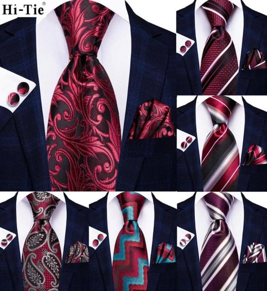 bow ties hitie burgundy floral striped silk wedding tie for men design mens necktie hanky cufflinks set business party drop3300264, Black;gray
bow ties hitie burgundy floral striped silk wedding tie for men design mens necktie hanky cufflinks set business party drop3300264, Black;gray