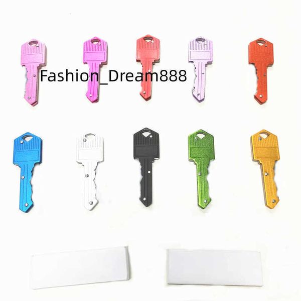 10 colors mini folding knife keychain outdoor gadgets key shape pocket fruit knifes multifunctional tool key chain saber swiss self-defense, Silver
10 colors mini folding knife keychain outdoor gadgets key shape pocket fruit knifes multifunctional tool key chain saber swiss self-defense, Silver