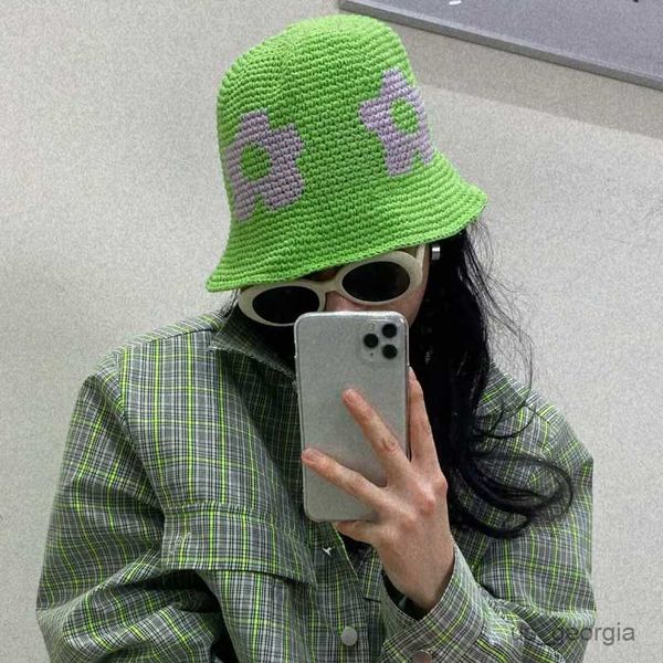 caps retro flowers crochet bucket hat for women fashion hand knitting spring summer fisherman hat lady beach hat r230628, Blue;gray
caps retro flowers crochet bucket hat for women fashion hand knitting spring summer fisherman hat lady beach hat r230628, Blue;gray