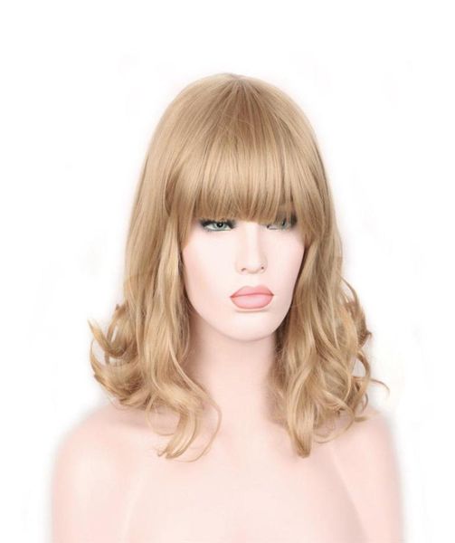 short wigs hair wavy curly women fashion style real retro wig girls blonde3053018, Black
short wigs hair wavy curly women fashion style real retro wig girls blonde3053018, Black