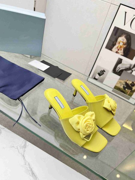2023 fashion leisure sandals prad luxury designer sandal classic slide women's rose high-heeled sandals pl15, Black
2023 fashion leisure sandals prad luxury designer sandal classic slide women's rose high-heeled sandals pl15, Black