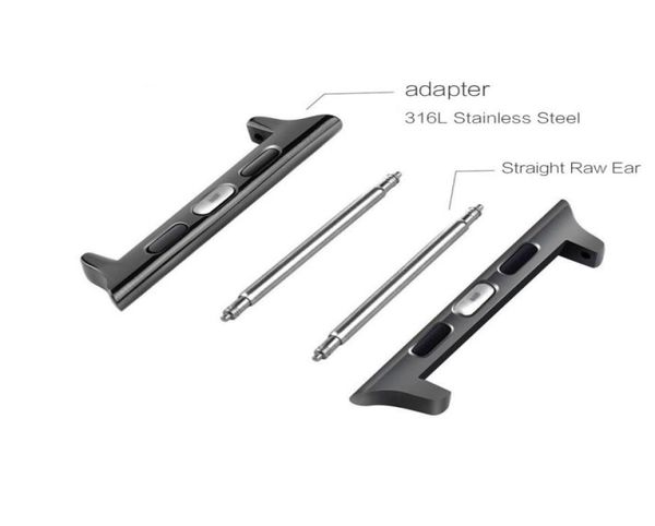 1 pair adapter for apple watch 40mm 44mm band connector replacement band 11 perfect for series 4 5 adapter diy strap 2 pcs8566336, Bronze;slivery
1 pair adapter for apple watch 40mm 44mm band connector replacement band 11 perfect for series 4 5 adapter diy strap 2 pcs8566336, Bronze;slivery