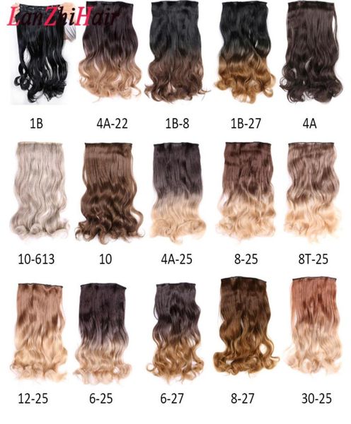lanzhi 22 inch full head clip in hair extension long body wave natural black brown 5 clipspcs synthetic hair piece for women lz107070140
lanzhi 22 inch full head clip in hair extension long body wave natural black brown 5 clipspcs synthetic hair piece for women lz107070140