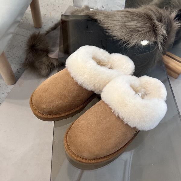 classic women's cotton boots designer slippers women winter real genuine leather indoor slipper boots, Black
classic women's cotton boots designer slippers women winter real genuine leather indoor slipper boots, Black