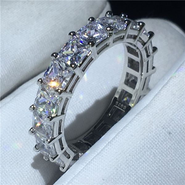 eternity promise ring silver color princess cut 4mm aaaa cz engagement wedding band rings for women bridal finger jewelry, Slivery;golden
eternity promise ring silver color princess cut 4mm aaaa cz engagement wedding band rings for women bridal finger jewelry, Slivery;golden