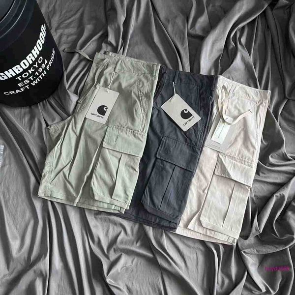 fashion men's and women's shorts tooling brand carhart multi pocket military style workwear casual capris loose outdoor oversized, White;black
fashion men's and women's shorts tooling brand carhart multi pocket military style workwear casual capris loose outdoor oversized, White;black