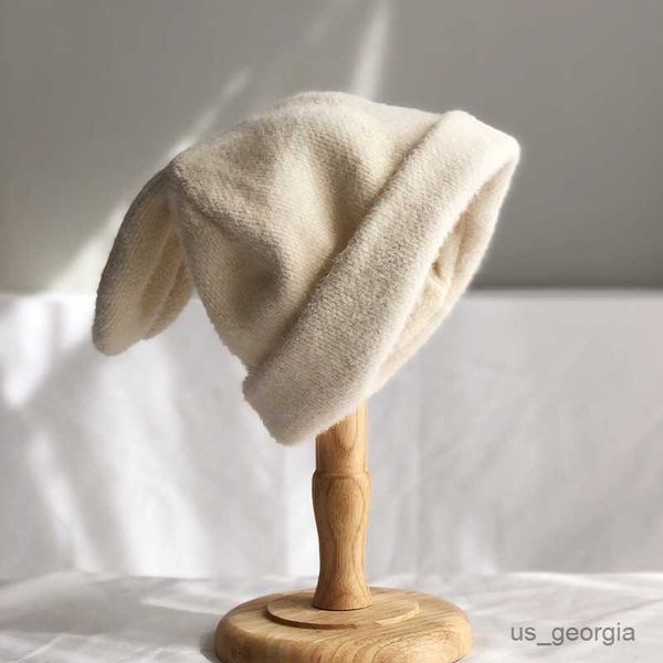 caps draping rabbit ears rabbit bonnet hat for women autumn winter knitted wool hats warm velvet beanies hats r230628, Blue;gray
caps draping rabbit ears rabbit bonnet hat for women autumn winter knitted wool hats warm velvet beanies hats r230628, Blue;gray