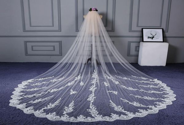 in stock 4m long veil designer lace appliqued cathedral length appliqued ivory wedding veil bride veils bridal hair with comb2279615, Black
in stock 4m long veil designer lace appliqued cathedral length appliqued ivory wedding veil bride veils bridal hair with comb2279615, Black