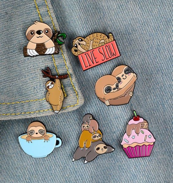 animal sloth cute small funny enamel brooches pins demin shirt decor brooch pin metal kawaii badge fashion jewelry7971852, Blue
animal sloth cute small funny enamel brooches pins demin shirt decor brooch pin metal kawaii badge fashion jewelry7971852, Blue