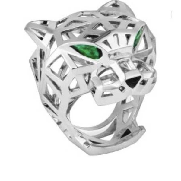 original designer smooth green eyes smooth and domineering ring elegant noble fashionable carti's same b315 ozr8, Silver
original designer smooth green eyes smooth and domineering ring elegant noble fashionable carti's same b315 ozr8, Silver