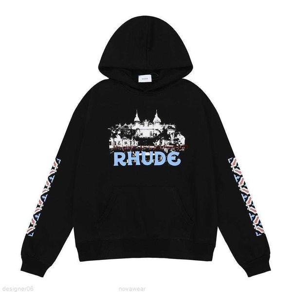 designer clothing mens sweatshirts hoodies small fashion rhude castle printing highquality cotton terry couple hoodie sweater fashion street, Black
designer clothing mens sweatshirts hoodies small fashion rhude castle printing highquality cotton terry couple hoodie sweater fashion street, Black