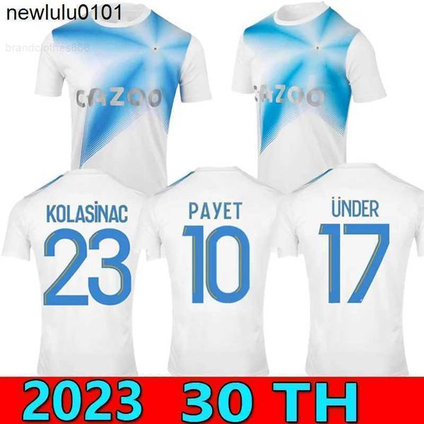 22 23 maillot alexis soccer jerseys 30 year anniversary special 2022 2023 marseilles fans player guendouzi payet clauss football shirts men, White;black
22 23 maillot alexis soccer jerseys 30 year anniversary special 2022 2023 marseilles fans player guendouzi payet clauss football shirts men, White;black