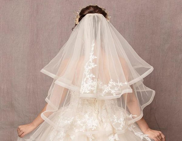bridal veils 2layer women 2021 lace edge velo de novia boda whitechampagne bride veil wedding accesories3336778, Black
bridal veils 2layer women 2021 lace edge velo de novia boda whitechampagne bride veil wedding accesories3336778, Black