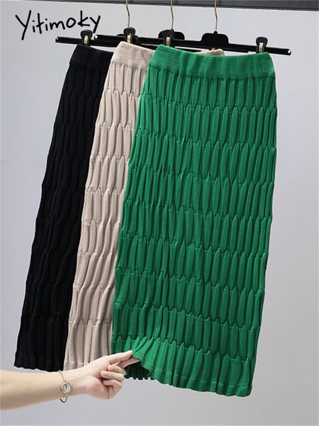 skirts yitimoky knitted skirt for women autumn winter high waisted thicken warm midi skirt ladies elegant casual solid skirt 230628, Black
skirts yitimoky knitted skirt for women autumn winter high waisted thicken warm midi skirt ladies elegant casual solid skirt 230628, Black