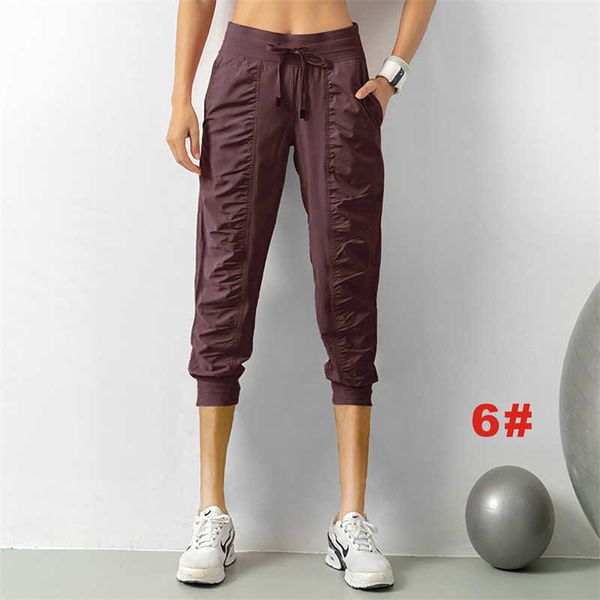 ll-118 yoga pant women jogging capri pants loose sweatpants women's fitness sports pleated cropped joggers running stretch slimming fee
ll-118 yoga pant women jogging capri pants loose sweatpants women's fitness sports pleated cropped joggers running stretch slimming fee