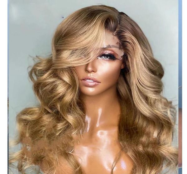 ombre dark light brown 13x6 transprent lace front human hair wig highlight body wave 360 frotnal pre pluck with baby hair t part4589974, Black
ombre dark light brown 13x6 transprent lace front human hair wig highlight body wave 360 frotnal pre pluck with baby hair t part4589974, Black