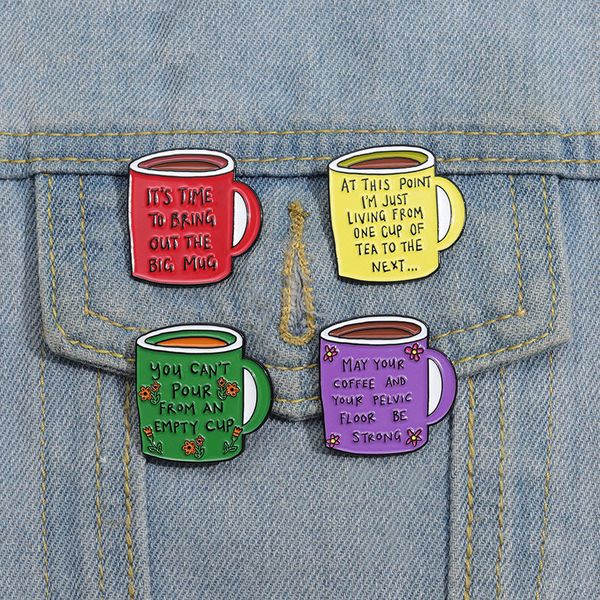 coffee enamel pins custom colorful cups brooches lapel badges funny quotes jewelry gift for kids friends, Blue
coffee enamel pins custom colorful cups brooches lapel badges funny quotes jewelry gift for kids friends, Blue