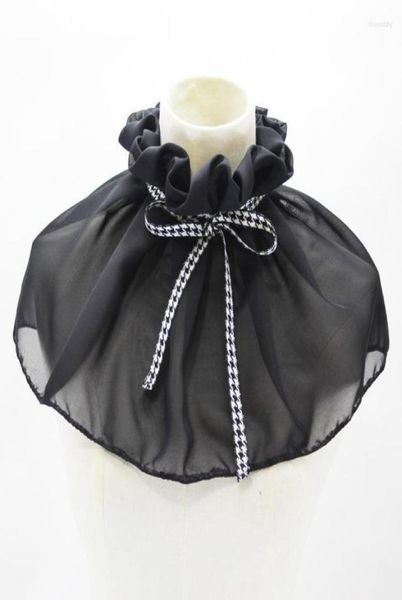 bow ties sitonjwly ruffles stand fake collar ladies removable detachable collars for women suits halfshirt false neckwear decor d8013740, Black;gray
bow ties sitonjwly ruffles stand fake collar ladies removable detachable collars for women suits halfshirt false neckwear decor d8013740, Black;gray