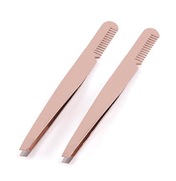 stainless steel eyebrow tweezers clipper with brow comb eyebrow clip eyelash tweezers rose gold beauty tool5959786
stainless steel eyebrow tweezers clipper with brow comb eyebrow clip eyelash tweezers rose gold beauty tool5959786