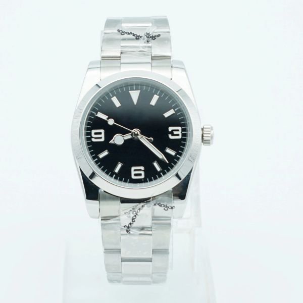st9 steel men watch quality automatic 36mm smooth bezel black dial flod clasp sapphire glass mens wristwatches steel, Slivery;golden
st9 steel men watch quality automatic 36mm smooth bezel black dial flod clasp sapphire glass mens wristwatches steel, Slivery;golden
